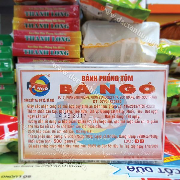 Bánh phồng tôm bà ngó