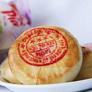 Bánh pía đậu xanh sầu riêng Tân Huê Viên