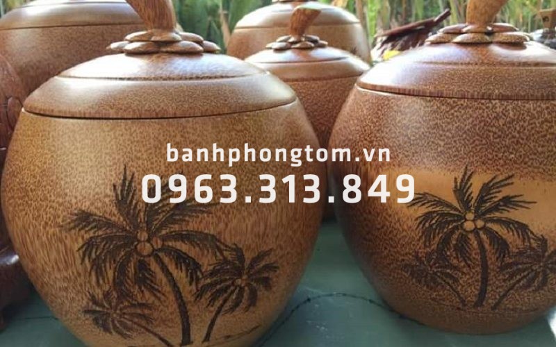 Bình giữ ấm trái dừa