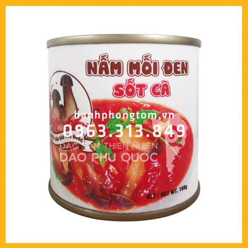 nấm mối đen sốt cà đặc sản Phú Quốc