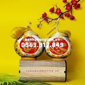 Quà tết rượu dừa bến tre 2021