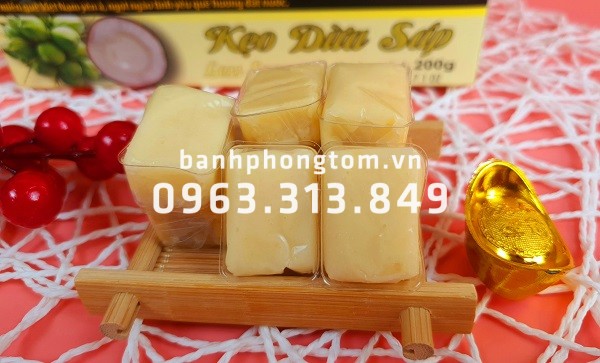 đặc sản kẹo dừa sáp Bến Tre chính gốc