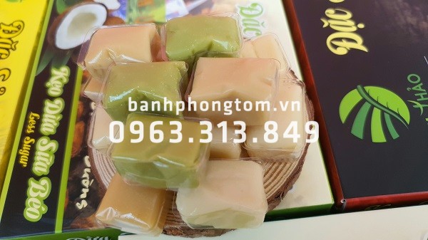 đặc sản kẹo dừa sáp Bến Tre chính gốc